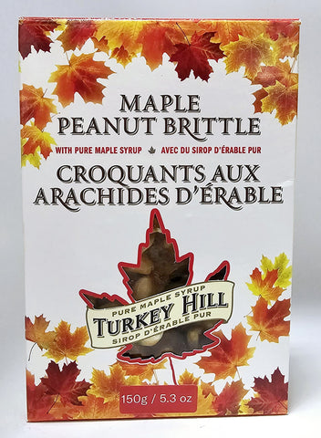 Maple Peanut Brittle 150g