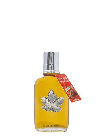 Flask Pewter Maple Leaf - 100ml